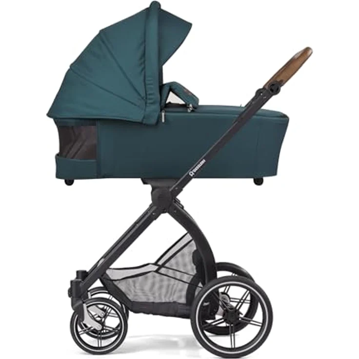 Gesslein FX4 Swing 2in1 Kinderwagen-Set inkl. Babywanne Panorama Lyx, 10 kg leicht, ergonomische Liegeposition, UV-Schutz, umfangreiches Zubehör – Bild 5