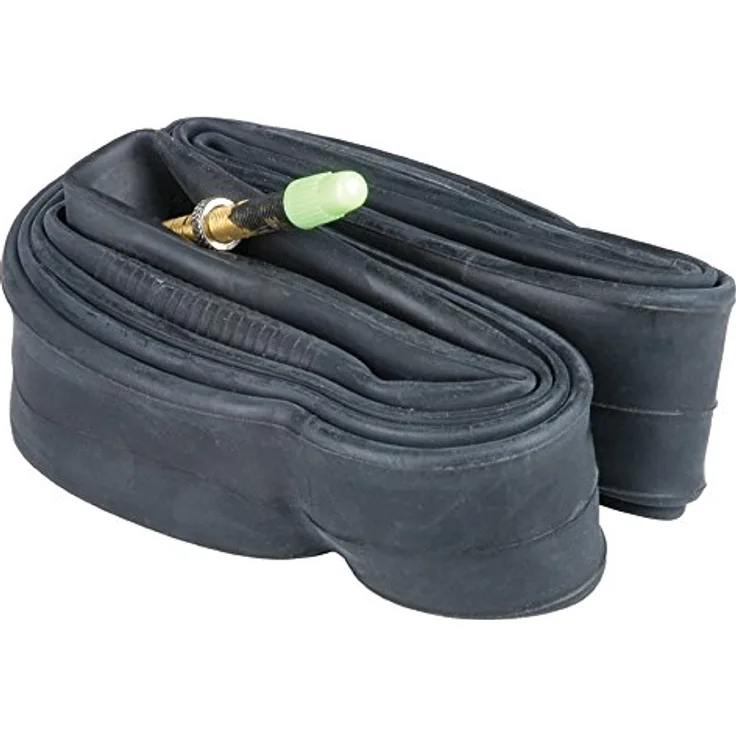 Prophete Fahrradschlauch 28 x 1 75 x 2 Dunlopventil mit Pannenstopp, schwarz, 133 Länge:150mm Breite:110mm Höhe:55mm