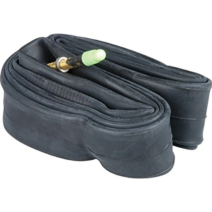 Prophete Fahrradschlauch 28 x 1 75 x 2 Dunlopventil mit Pannenstopp, schwarz, 133 Länge:150mm Breite:110mm Höhe:55mm – Bild 1
