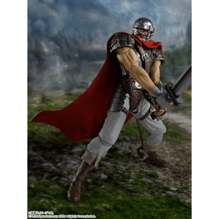 TAMASHII NATIONS Guts The Band of The Hawk Version Figur, 16 cm, S.H. Figuarts, Anime-Charakter aus Berserk – Bild 4