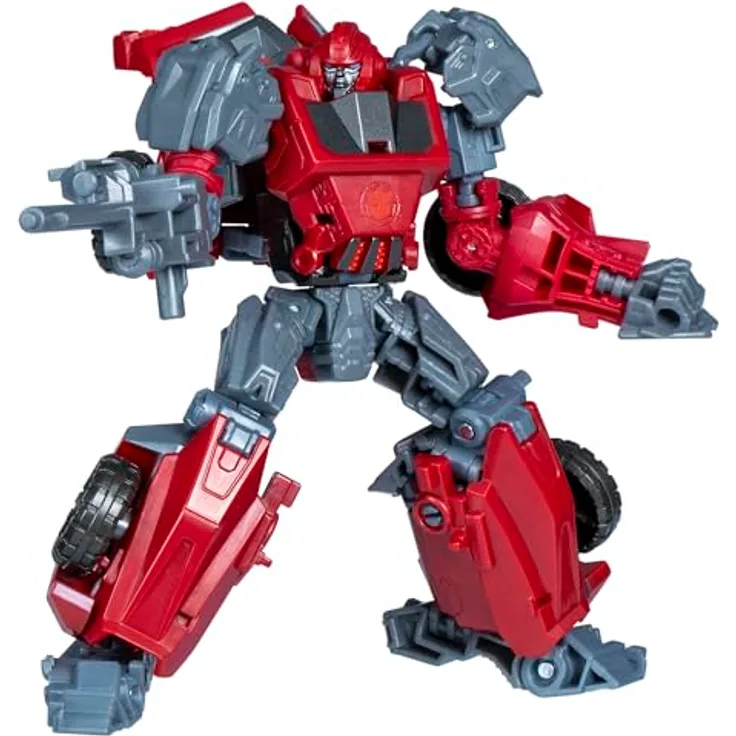 Transformers Studio Series Voyager-Klasse, Gamer Edition Ironhide Action-Figur, 16,5 cm beweglich mit Energon Doppelaxt und Blaster, 2 Modi