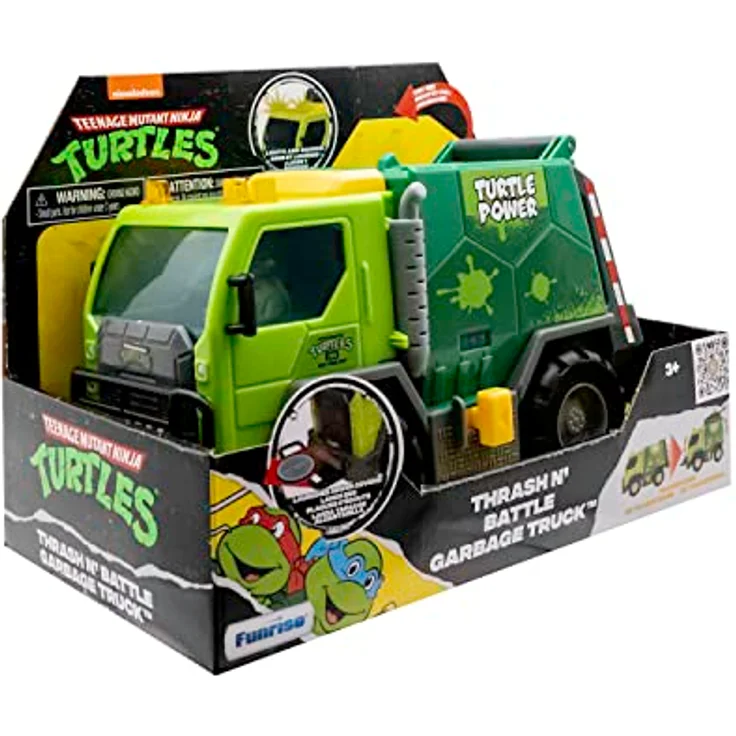 Teenage Mutant Ninja Turtles Thrash N' Battle Müllwagen, Lichter und Geräusche, ab 3 Jahren – Bild 2