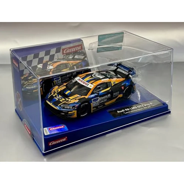 Carrera D132 Audi R8 LMS GT3 Evo, No.23, detailgetreue Nachbildung im Maßstab 1:32, ideal für Rennbahn-Enthusiasten, Verpackung in Fenster-Box – Bild 2