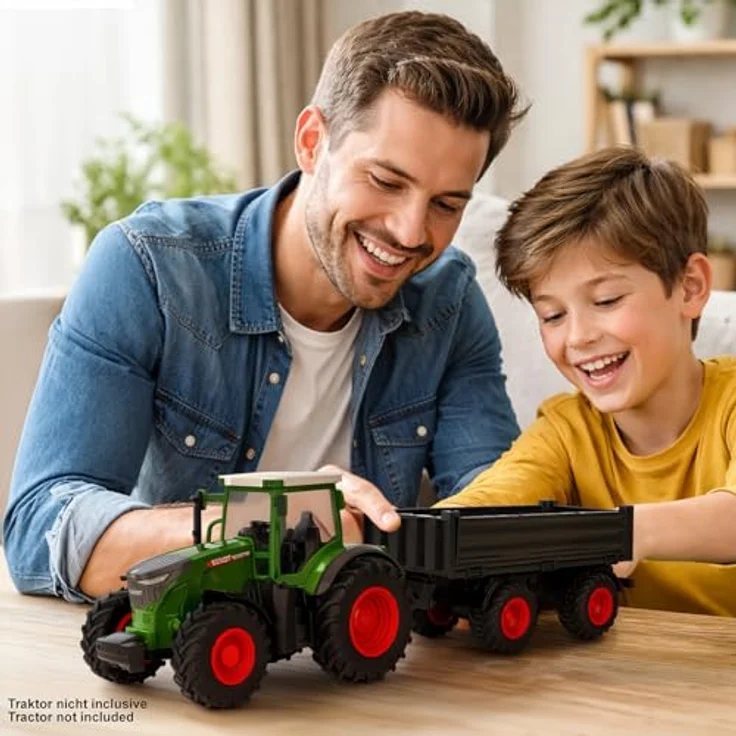 Jamara Kipper für RC-Traktor MB-trac 1000, Ferngesteuertes Auto, 1:24, Anthrazit – Bild 6