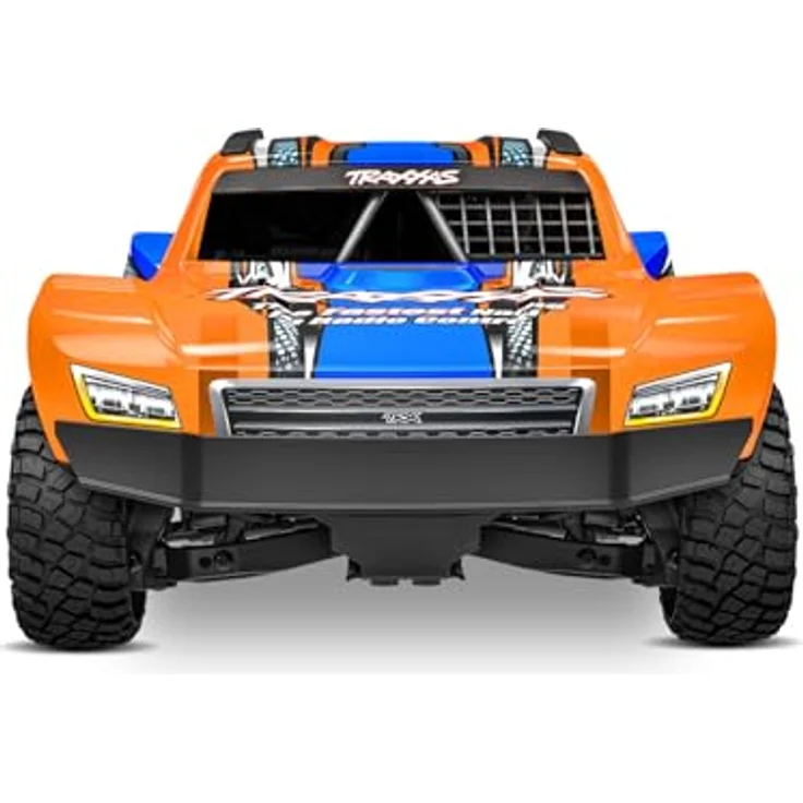 TRAXXAS Mini Slash 4x4 RTR, Ferngesteuertes Elektro-Offroader Modell für Anfänger, orange, mit Brushless-Antrieb und 2S LiPo-Akku – Bild 2