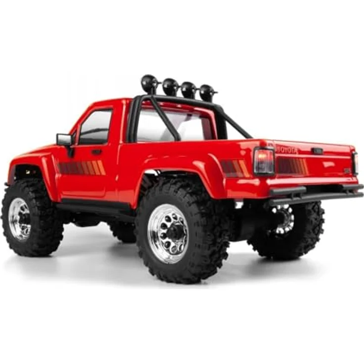 HPI Venture18 Flux 1985 Toyota Hilux SR5, RTR Crawler mit bürstenlosem Motor, 2-Gang-Getriebe und LED-Beleuchtung, rot – Bild 4
