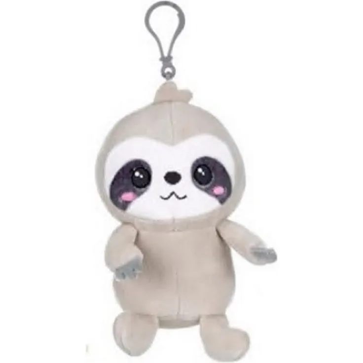 Kawaii Kuscheltier KAWAII Kuties Plüsch Kuscheltier Plüschfigur Bagclip 12 cm Faultier (1-St), Stofftier für Kinder Anime Kawaii Plush Cute Plushie Geschenke