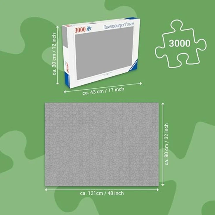 Ravensburger Erwachsenenpuzzle 3000 Teile - Bibliothek des Drachens, bunt, 121 x 80 cm, ab 14 Jahren – Bild 2