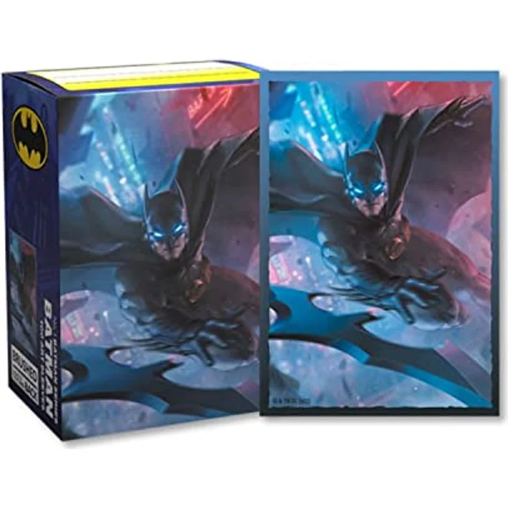 Arcane Tinmen License Standard Size Sleeves - Batman, 100er Pack mit herausragendem Design für Sammelkarten – Bild 2