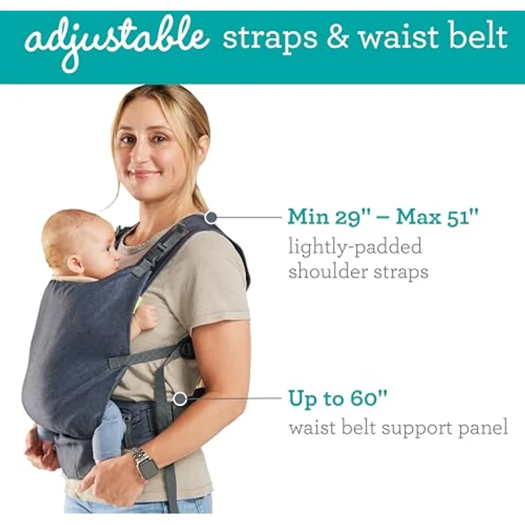 Infantino Fold N Go 2in1 Babytrage, klappbar und vielseitig einsetzbar – Bild 4