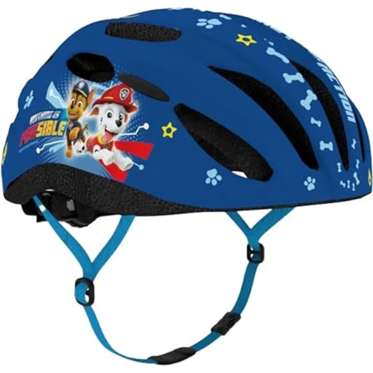 Seven Polska Kinderfahrradhelm "Paw Patrol Boys", BLUE, IN-MOLD-TEC, Größe M: 52-56cm, ab ca. 6 Jahre – Bild 3