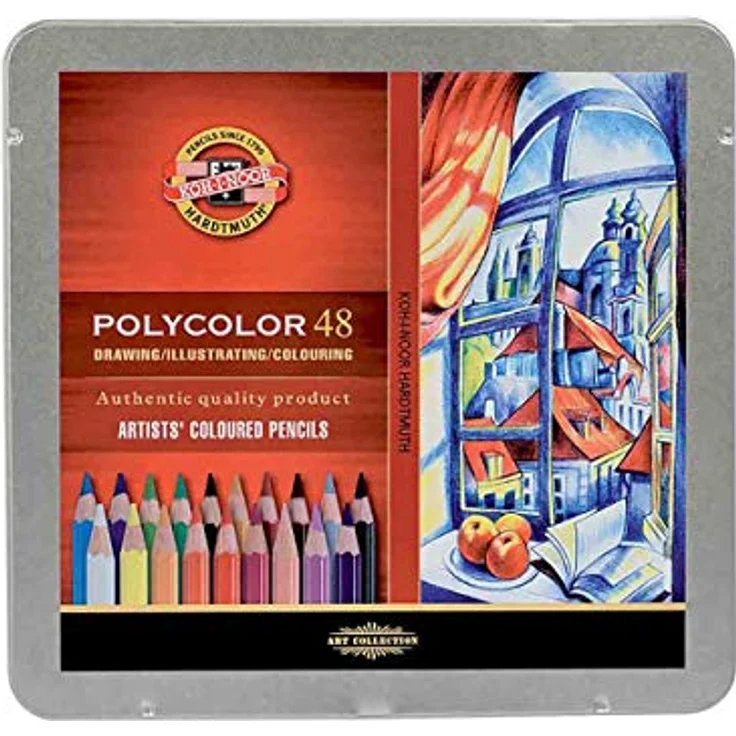 KOH-I-NOOR Polycolor Künstler-Farbstifte (48 Stück) – Bild 1