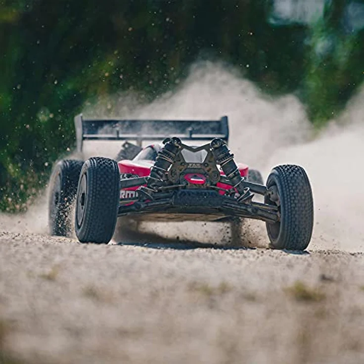 Arrma TLR Tuned Typhon Brushless Buggy 1:8 4WD, Rennfertiger Roller, Aluminium-Upgrades, 7075-T6 Chassis – Bild 5