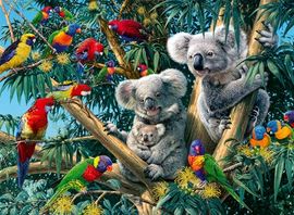Ravensburger Puzzle 12000206 – Koalas im Baum