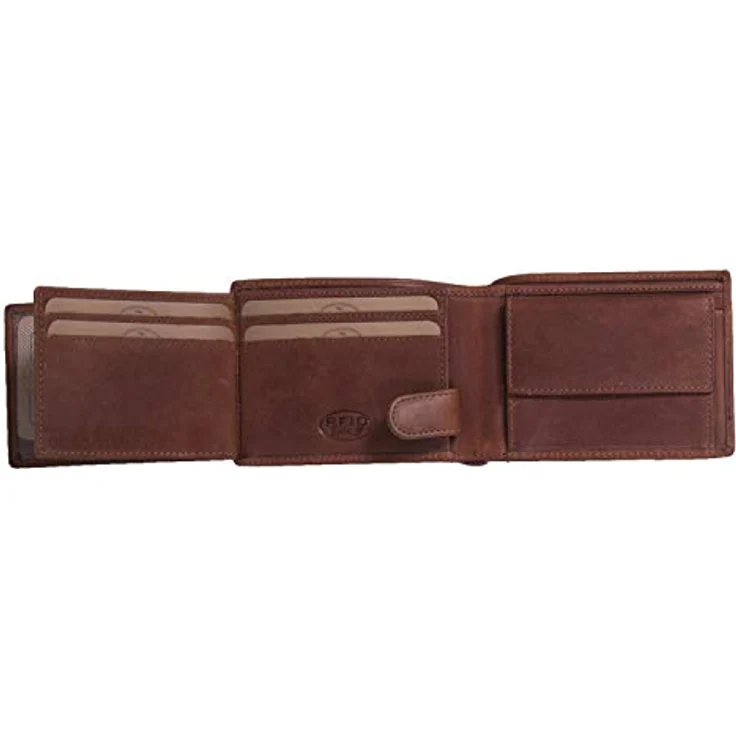 The Chesterfield Brand Leder Portemonnaie Cognac Marvin RFID Safe – Bild 2