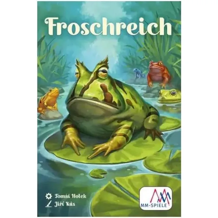 MM Spiele Froschreich – Familienspiel & Kartenspiel, Ökosystem-Strategie für 1–4 Spieler ab 8 Jahren