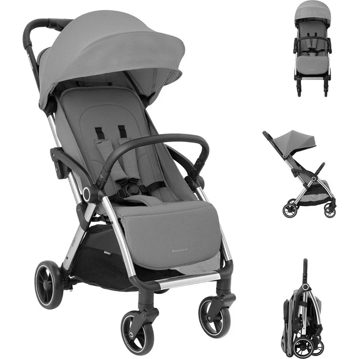 Kikkaboo Kinder-Buggy Kinderwagen, Buggy Eden 22 kg, Federung Regenschutz zusammenklappbar