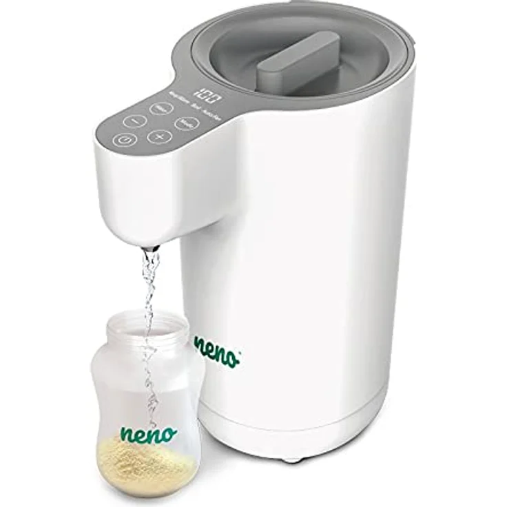 Neno® AQUA Flaschenzubereiter für Babys und Kleinkinder, Einstellbare Temperatur, Instant und automatischer Flaschenformulierer, Einfach, intuitiv und kompakt – Bild 2