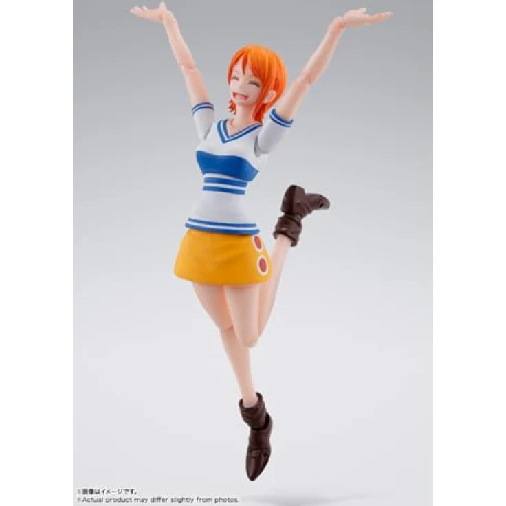 TAMASHII NATIONS Nami - Romance Dawn Figur 14 cm One Piece SH figuarts - Sammelfigur von TAMASHII NATIONS – Bild 3