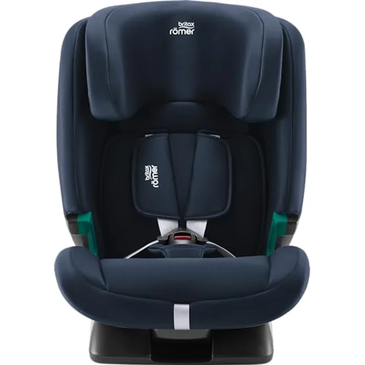 Britax Römer Kindersitz EVOLVAFIX mit ISOFIX für Kinder 76-150 cm, 15 Monate - 12 Jahre, Night Blue – Bild 2