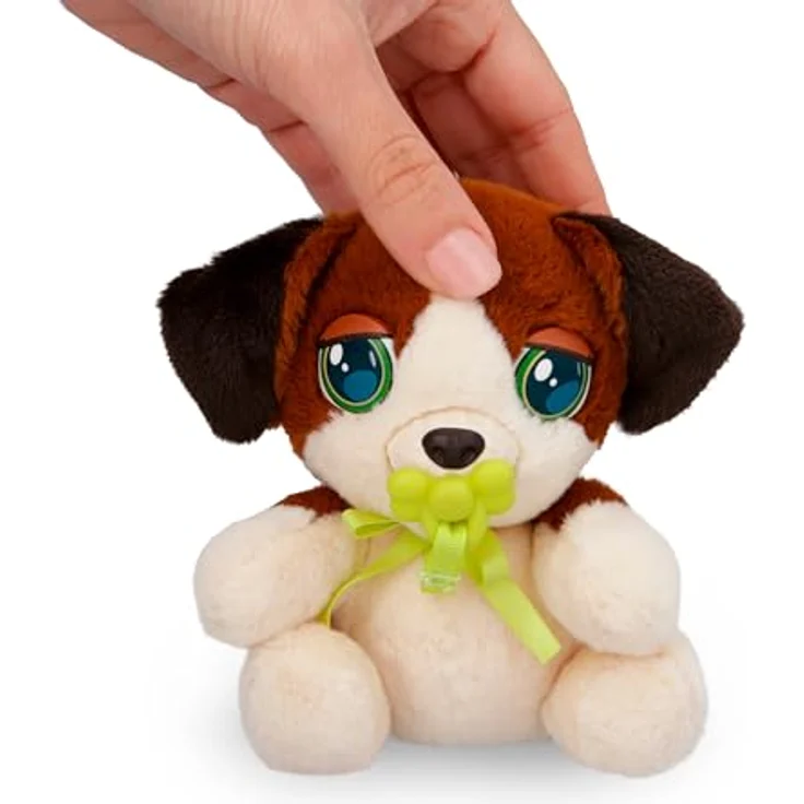 BABY PAWS Mini Paws Baby Beagle, Interaktiver Babyhund zum Herumtragen in praktischem Tragebeutel - Empfohlen für Kinder ab 3 Jahren – Bild 4