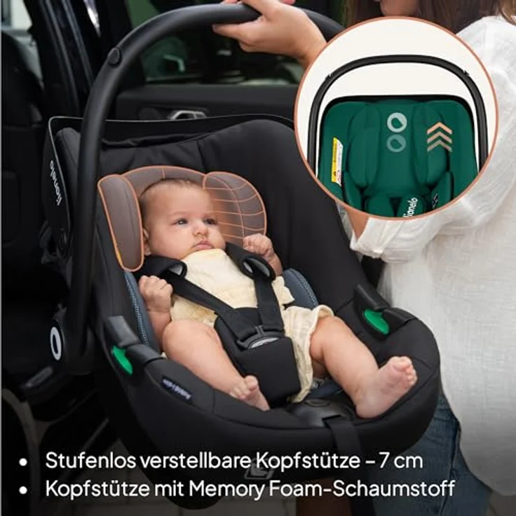 Lionelo Astrid I-Size, Kindersitz mit hoher Sicherheitsstandards und ergonomischem Design – Bild 4