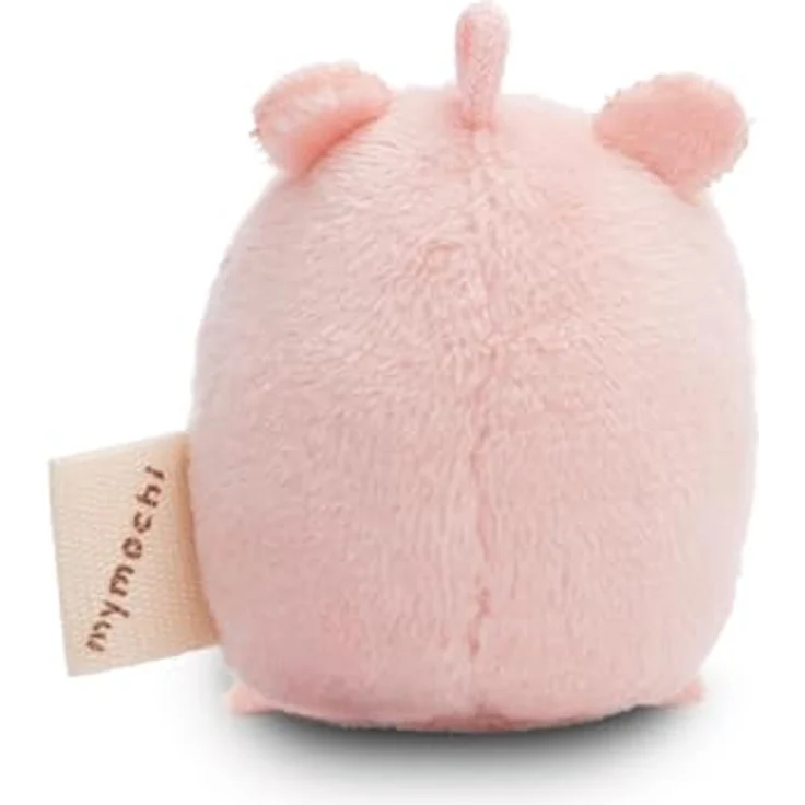 NICI MYMOCHI Onk, Kuscheltier Schwein 5cm rosa, aus weichem Plüsch mit praktischem Loop zum Anhängen, ideal zum Kuscheln und Sammeln – Bild 3
