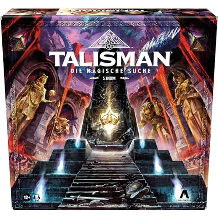 Avalon Hill Talisman: Die magische Quest Brettspiel, 5. Auflage - Deutsche Version, 12 detaillierte Figuren, epische Reise – Bild 1