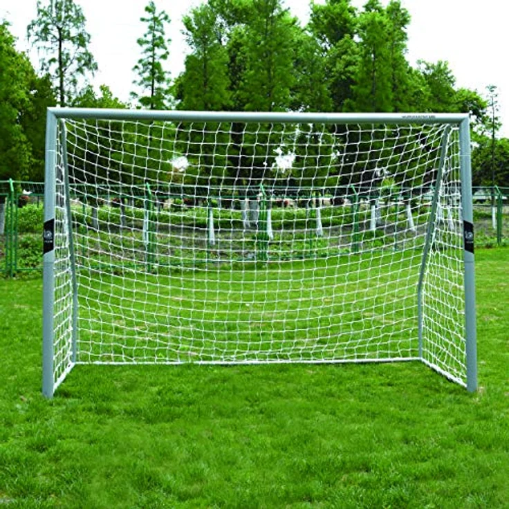 Ocean 5 großes Fußballtor Goalkeeper 240, XXL Outdoor Fußball Tor für den Garten, 2,4 x 1,6 x 0,8 m, aus Metall - Stabiles Profi Tor in Extra Groß, für Kinder und Erwachsene – Bild 3