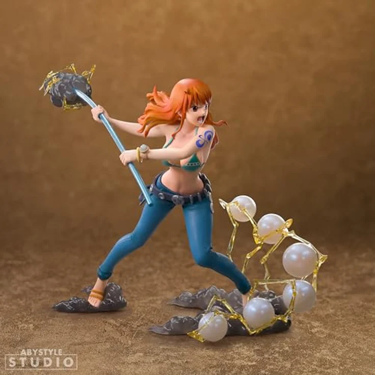 ABYstyle Studio One Piece Nami 1:10 Scale Collectable PVC Figur, 20 cm groß, offiziell lizenziert und authentisch – Bild 5