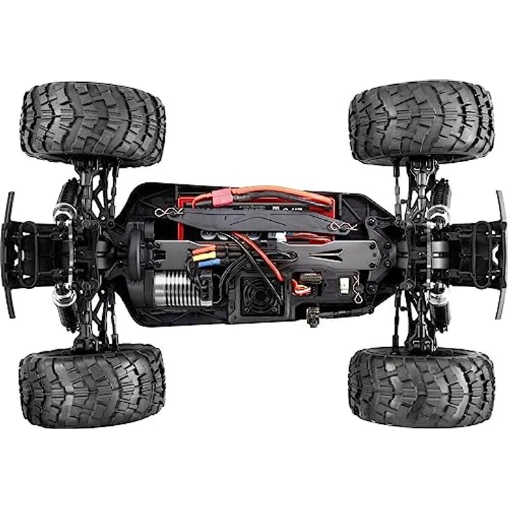 Reely Cimera Schwarz Brushless 1:10 RC Modellauto Elektro Monstertruck Allradantrieb (4WD) 100% RTR 2,4 GHz Inkl. Akku – Bild 4