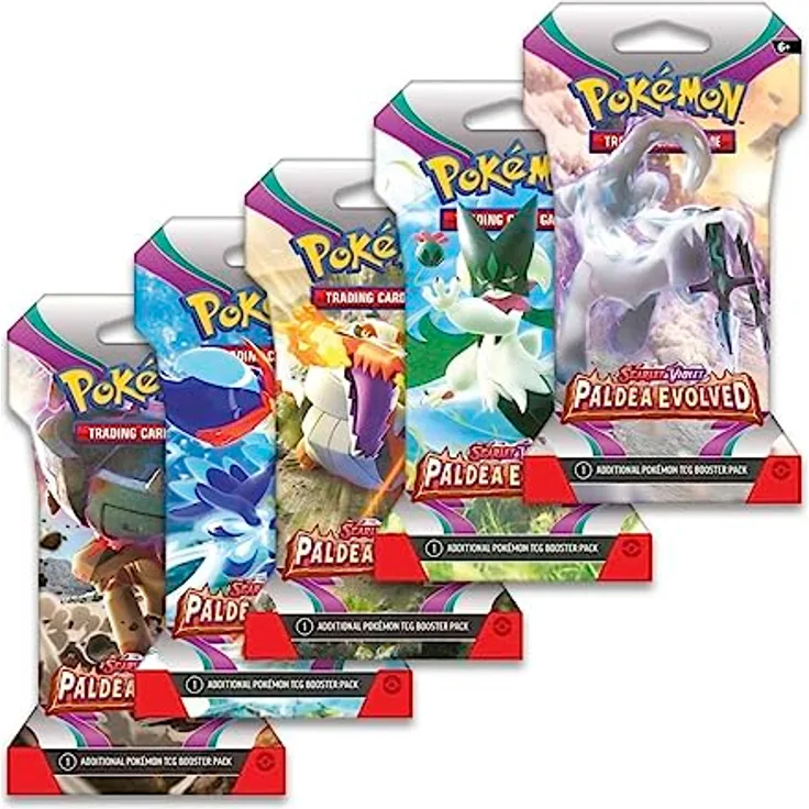 Pokémon Trading Card Game Scarlet & Violett Paldea Evolved Sleeved Booster