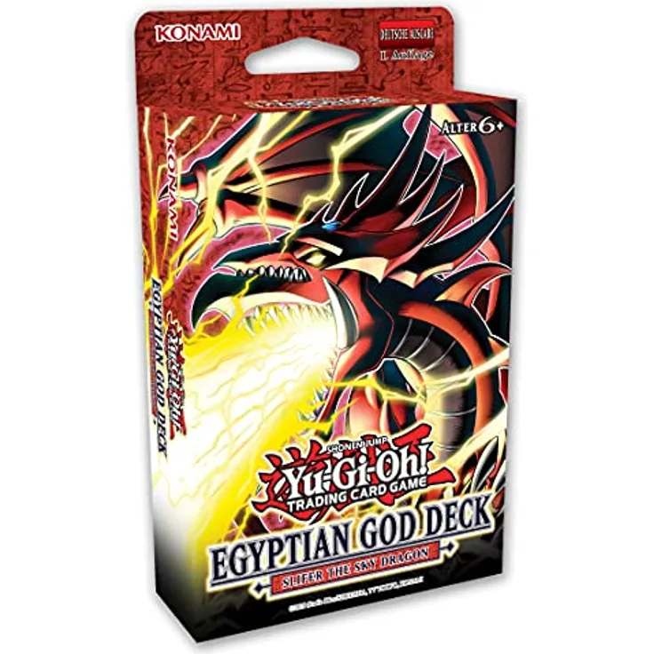Yu-Gi-Oh! TRADING CARD GAME Egyptian God Deck: Slifer der Himmelsdrache-Reprint-Deutsche Ausgabe