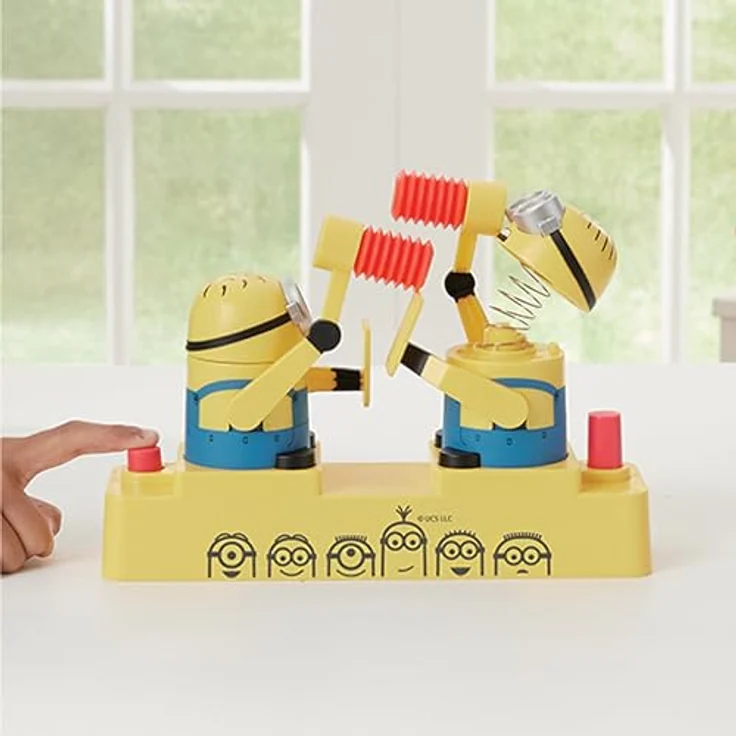 EPOCH Games Minions Hammer POP - Party Game Actionspiel, Geschicklichkeitsspiel für 2 Spieler, ab 4 Jahren – Bild 5
