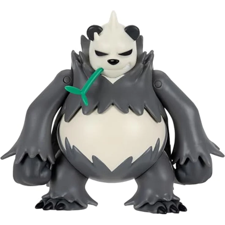 Jazwares Pokémon Battle Feature Figure Pangoro, detailreiche Actionfigur mit integrierter Attackenfunktion – Bild 1