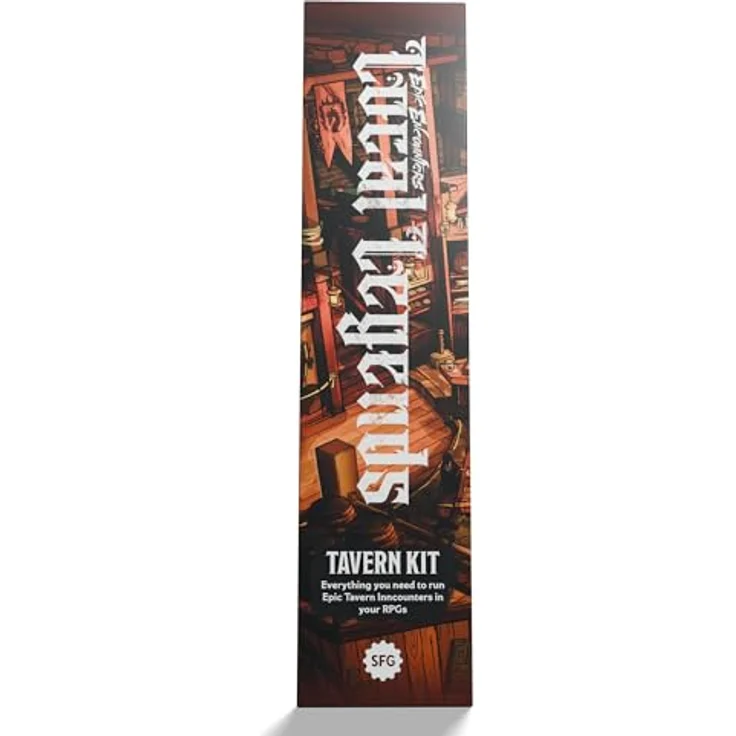 Steamforged Games Epic Encounters - Local Legends Tavern Kit, vollständiges Tavernen-Set mit 10 Fantasy-Gasthäusern und 60 Charakteren für 5e-Rollenspiele – Bild 2