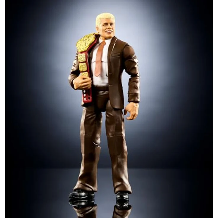 Mattel WWE JCJ31, 15 cm große Elite-Actionfigur mit 25 Bewegungspunkten und Detailtreue in Mehrfarbig – Bild 4