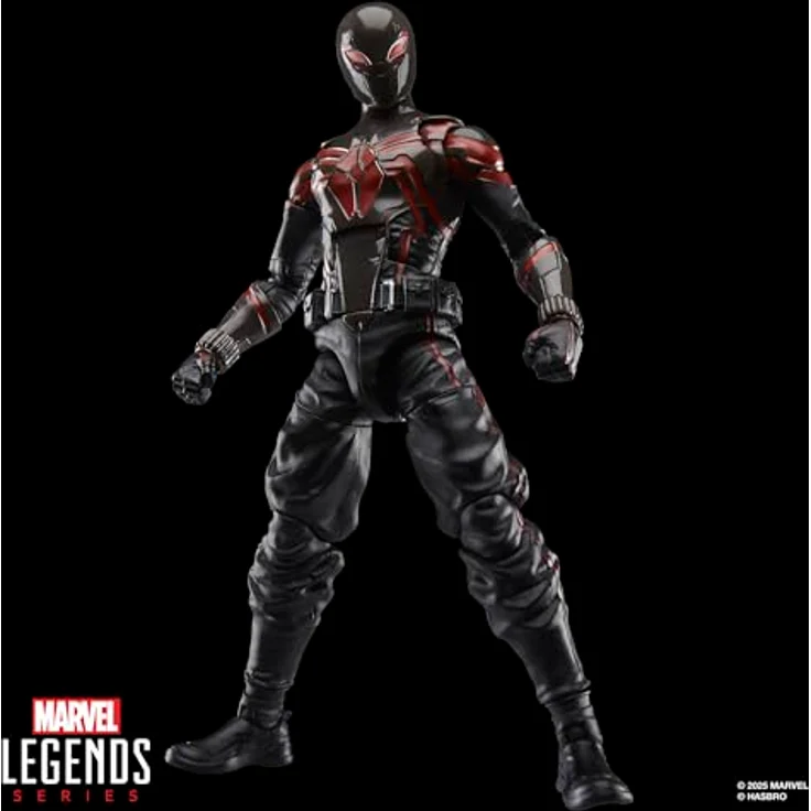 Hasbro Marvel Legends Spider-Man 2, Miles Morales Brooklyn 2099 Actionfigur, 15 cm, mit 6 Accessoires und beweglichen Gelenken – Bild 9