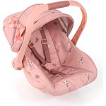 Bayer Design 67926AA Puppenautositz EasyGo, mit Sicherheitsgurt, Sonnendach und verstellbarem Griff, geeignet für Puppen bis 46 cm