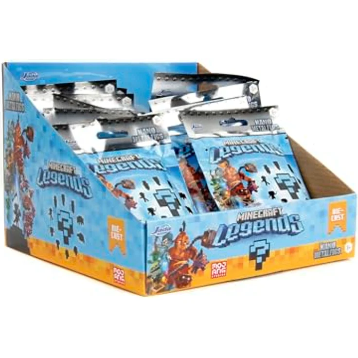 Simba Dickie Minecraft Blind Pack Nanofigs, Sammelfigur Set mit 12 verschiedenen Charakteren, sortiert – Bild 7