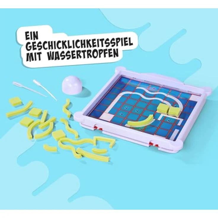 Noris Blob 606064711, Brettspiel mit hydrophober Oberfläche für 1-2 Spieler, ab 5 Jahren – Bild 4