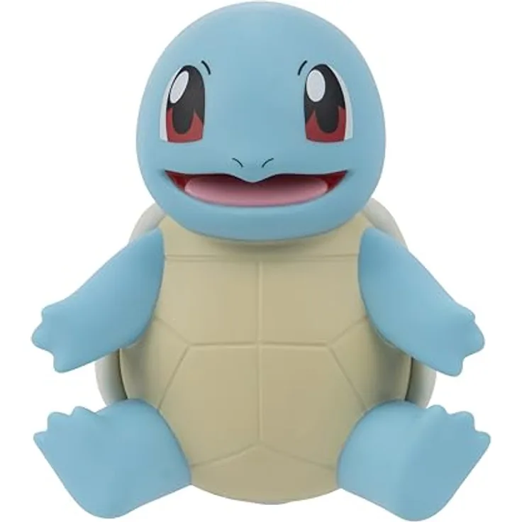 Pokémon PKW3434 Squirtle Select Figur, 10,2 cm hochwertige Vinylfigur mit authentischen Details aus der Pokémon Animated Serie, mehrfarbig