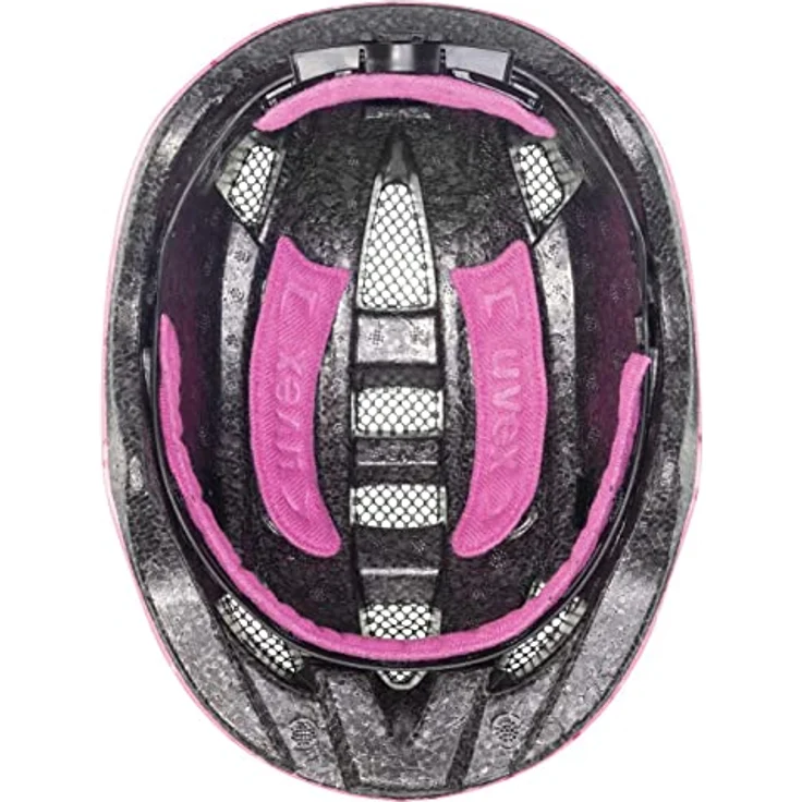 uvex kid 2 - leichter Fahrradhelm für Kinder - individuelle Größenanpassung - erweiterbar mit LED-Licht - pink confetti - 46-52 cm – Bild 4