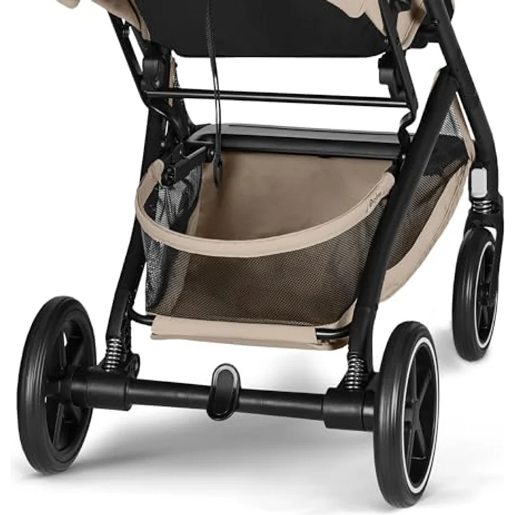 Cybex Beezy Buggy, Modell 2026, leichter Stadt-Buggy mit flacher Liegeposition, Almond Beige, für Kinder bis 22 kg – Bild 10