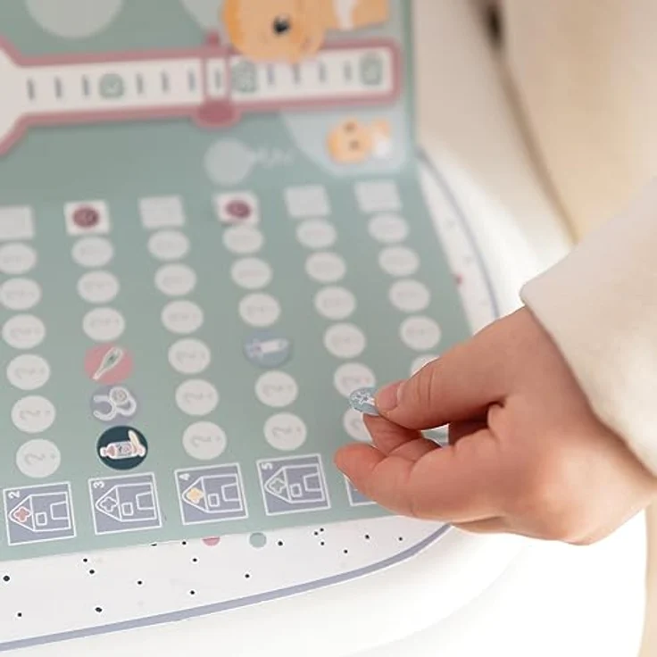 Smoby – Baby Care Center - für Puppen bis 38 cm – mit mechanischer Waage, Untersuchungstisch und Alles was zu einem Arztbesuch gehört, für Kinder ab 3 Jahren – Bild 2