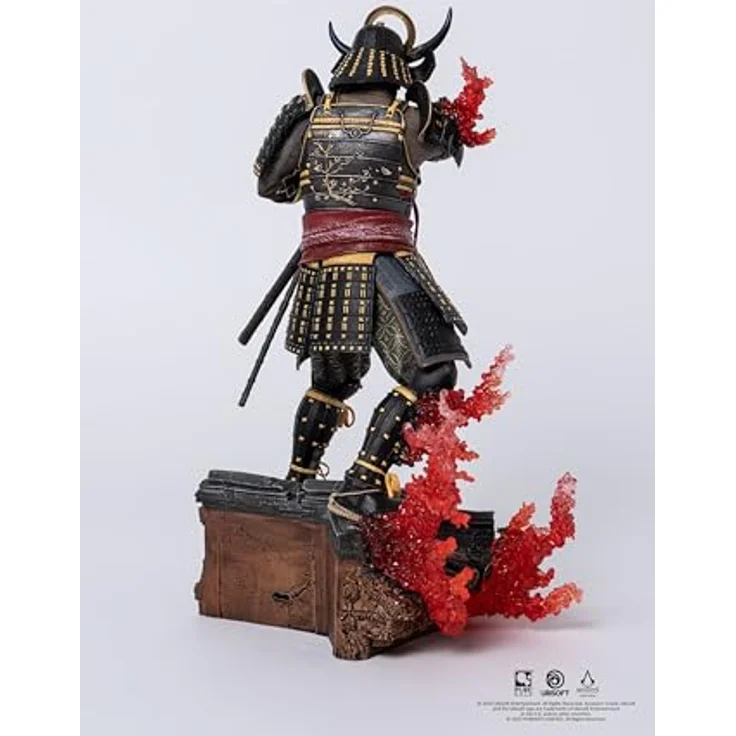 Purearts Assassin's Creed Shadows - Animus Yasuke 1/8 Scale Statue, detailreiche PVC Figur, ca. 28 cm, in bedruckter Box – Bild 2