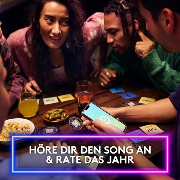 Jumbo Hitster (UK Edition), Kartenspiel für Partys mit über 300 ikonischen Hits, 16 Jahre, 30 min Spielzeit – Bild 7
