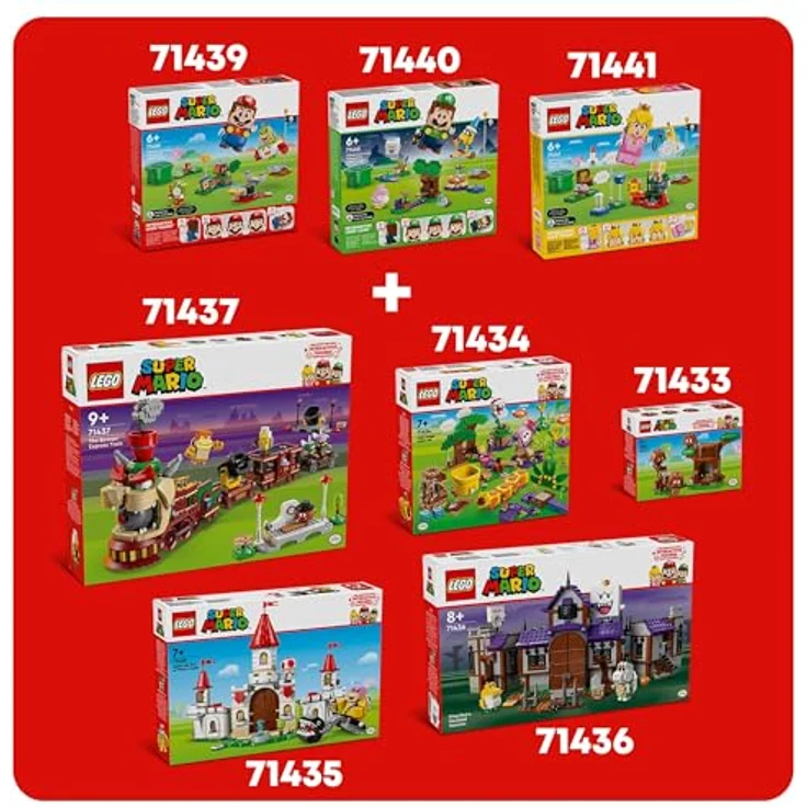 LEGO® Konstruktionsspielsteine Abenteuer mit dem interaktiven LEGO® Luigi™ (71440), LEGO Super Mario, (210 St), Made in Europe – Bild 10