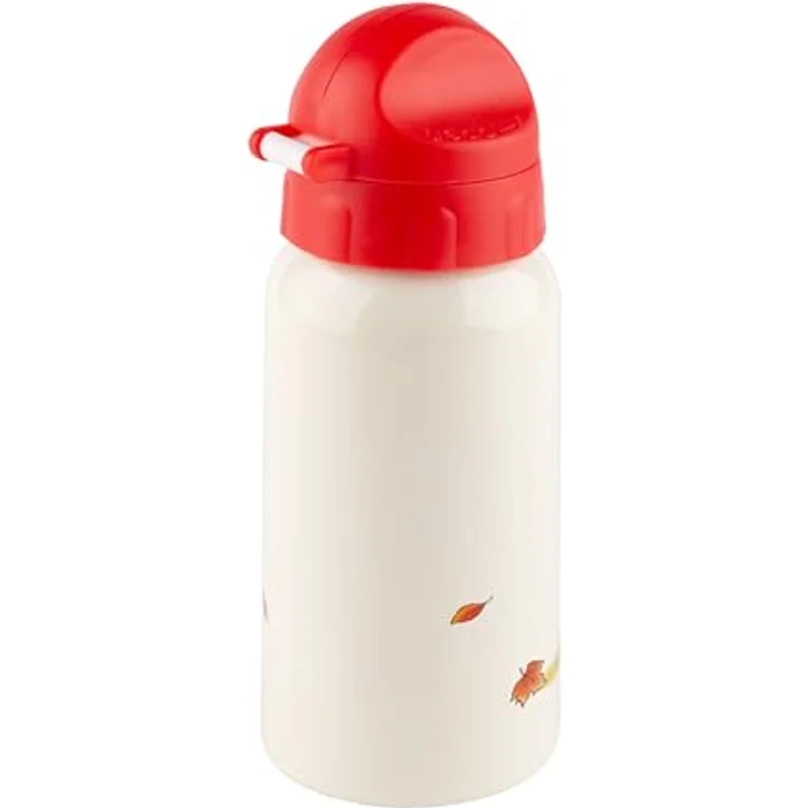 Sigikid Kinder Trinkflasche Mister O'Lui, 400 ml - Auslaufsicher, Edelstahl, bruchsicher, blau – Bild 2