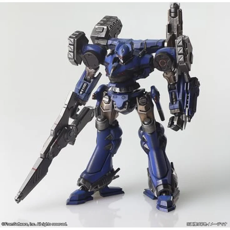 SquareEnix Armored Core Structure Arts Plastic Model Kits 4er-Pack Series 1, 4 detailreiche Mecha-Bausätze mit Artikulationspunkten und austauschbaren Teilen, 9-11 cm groß – Bild 13